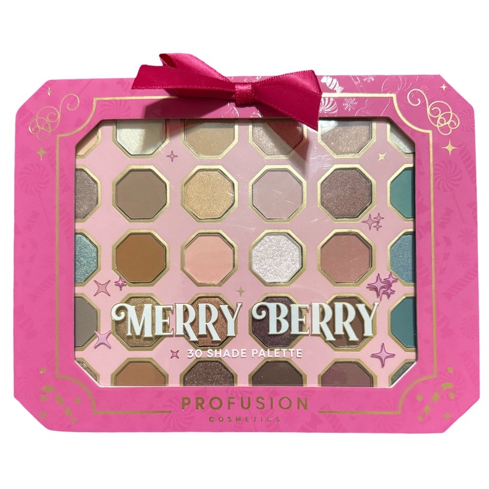 Profusion Cosmetics Merry Berry Eyeshadow Palette NEW!